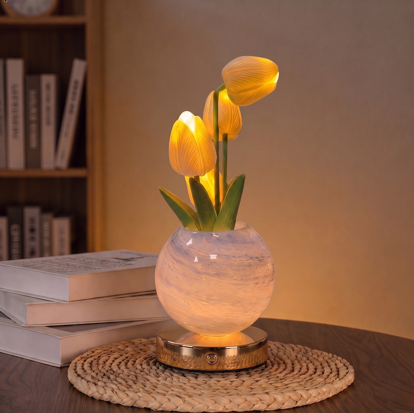 Lampara LED de Tulipanes