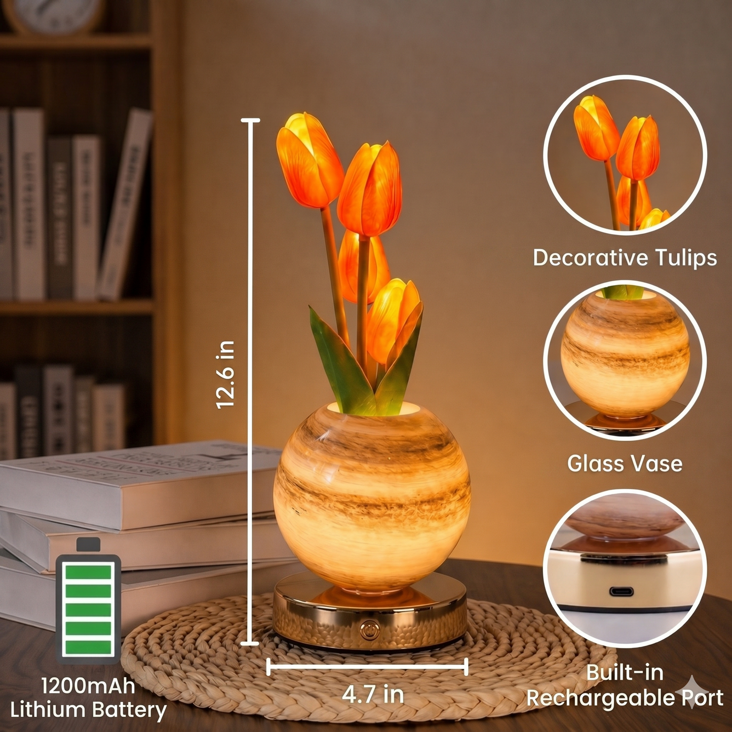 Tulip LED Lamp