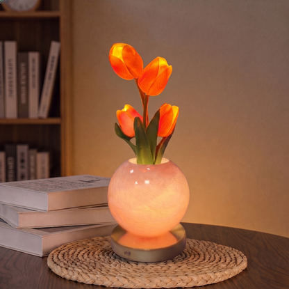 Lampara LED de Tulipanes
